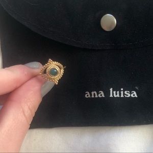 ana luisa gold ring ($180 value)